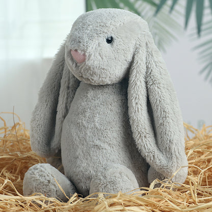 Soft Plush Bunny Rabbit Toy Classic Floppy Ears Stuffed Animal, Cuddly Gift for All Ages