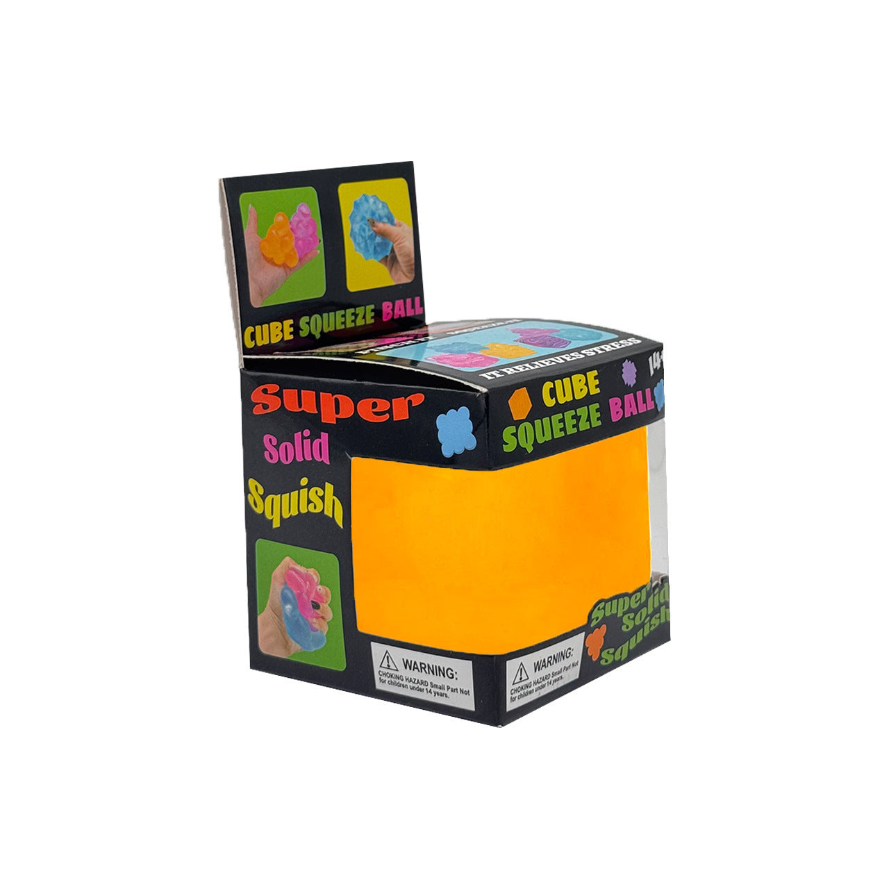Nice Cube Translucent Colors Slow Rising Stress Relief Squeeze Toy Boxed Set