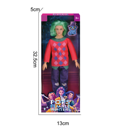 Kpop Demon Hunters Dolls Rumi Mira & Zoey Vinyl Figures Collectible Toy