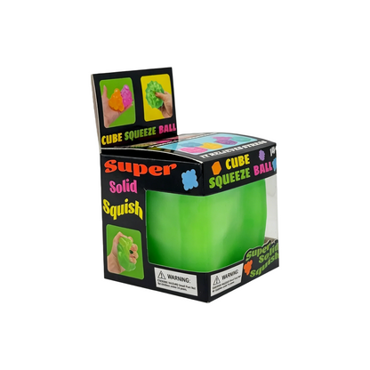 Nice Cube Translucent Colors Slow Rising Stress Relief Squeeze Toy Boxed Set