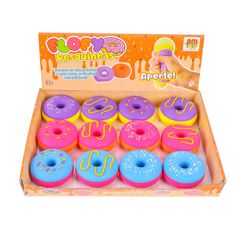 Donut Stress Ball Vent Stress Ball Vigorously Pin Squishy Toy