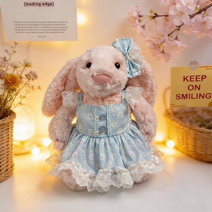 30cm (11.8 in) Bunny Doll Clothes – Lace Dresses & Cozy Outfits, Clothes Only