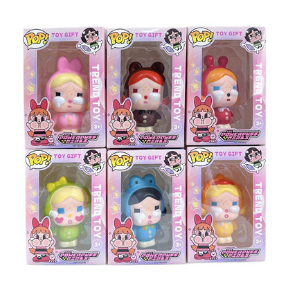 Crying Baby Style Vinyl Figure Cartoon Desktop Collectible Ornament, Random Style