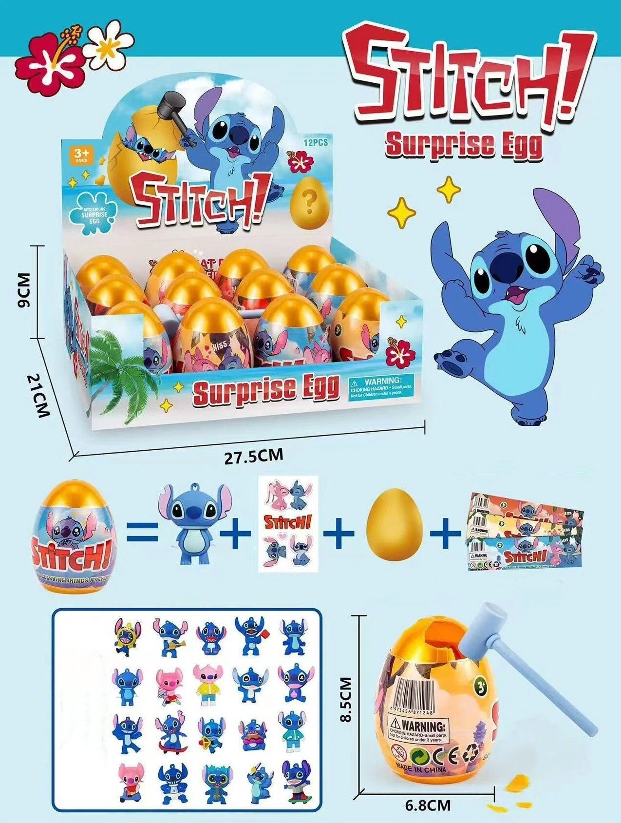 K-POP Demon Hunter Girls Blind Box Golden Egg Smash Toy Surprise Collectible Figures & Gifts