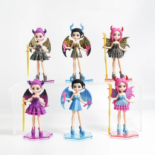 Magic K-Pop Demon Hunters Blind Box Figures 6 Styles Collectible Action Figure Mini Toy Ornaments