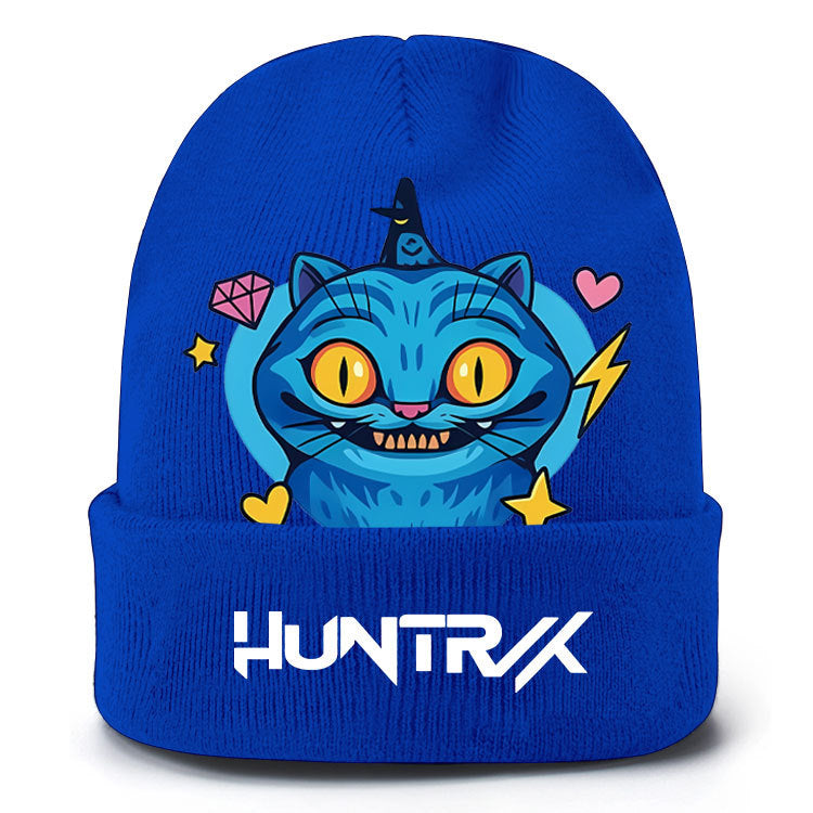 K-Pop Demon Hunters Knit Beanie Cozy Plush Lined Pull-On Hat for Spring & Winter Unisex Street Style