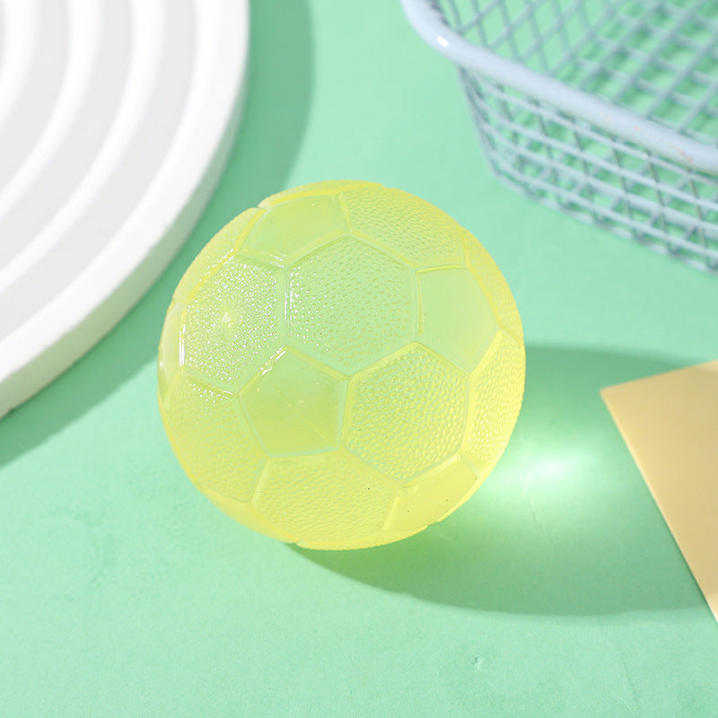 Semi-Transparent Squishy Stress Ball – Slow Rising Squeeze Toy for Anxiety Relief