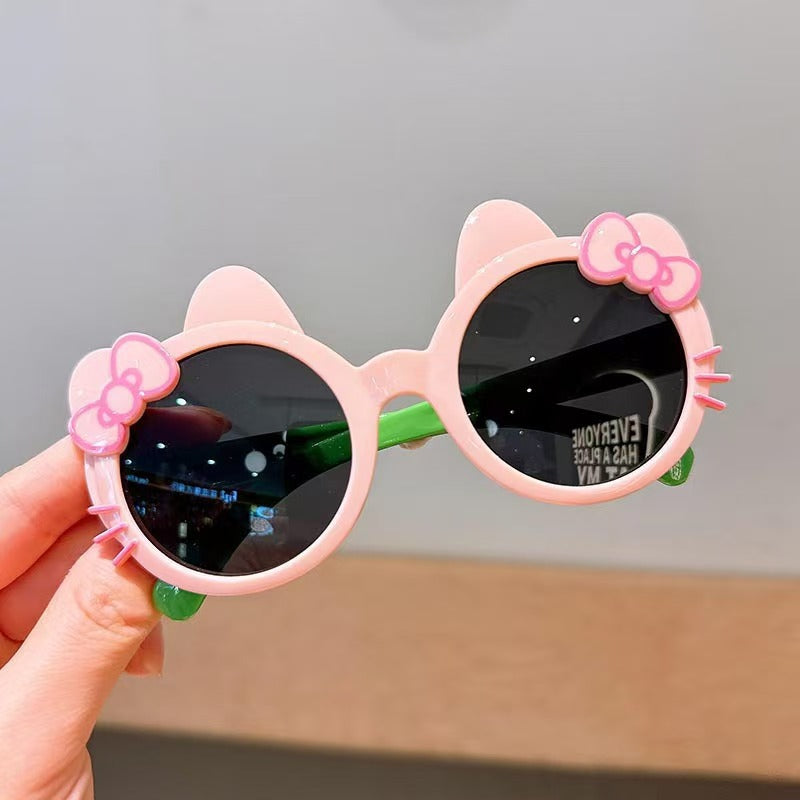 Spring & Summer Kids Sunglasses UV Protection Cat Bow Shades