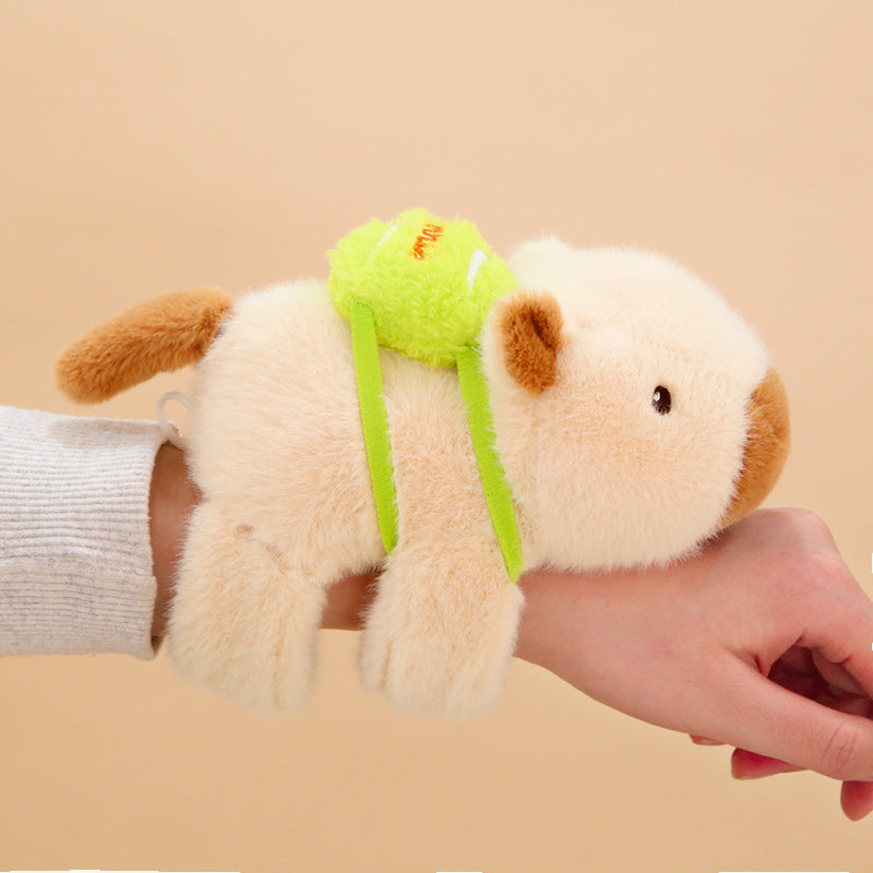 Plush Animal Slap Bracelets – Capybara, Panda & More