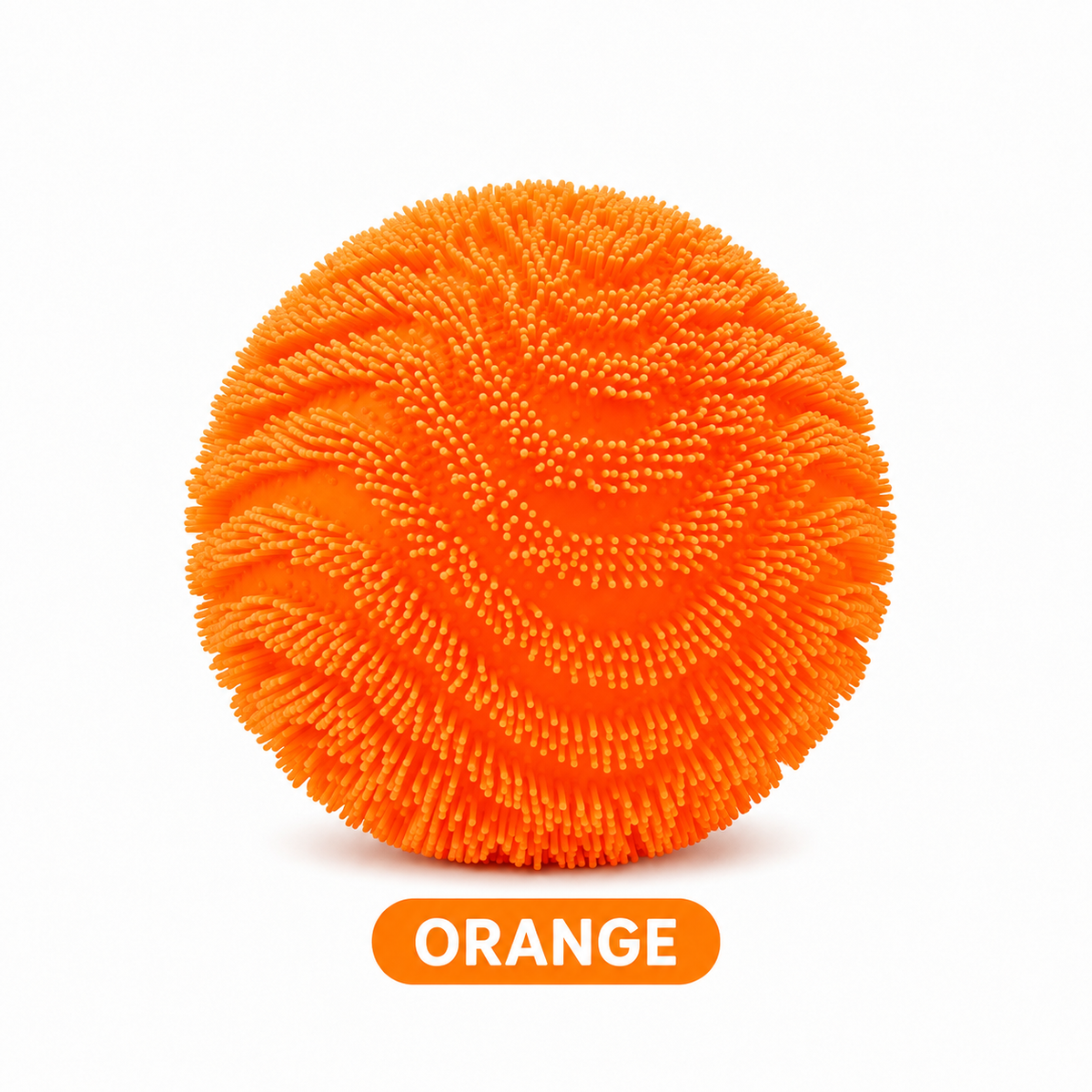 Stress Cube Fuzz Ball Wonder Wave Squishy Toy Solid Color