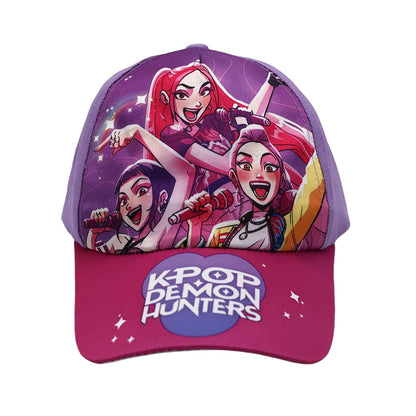 K-POP Demon Hunters Digital Print Kids Baseball Cap Cartoon Anime Duckbill Hat for Boys & Girls