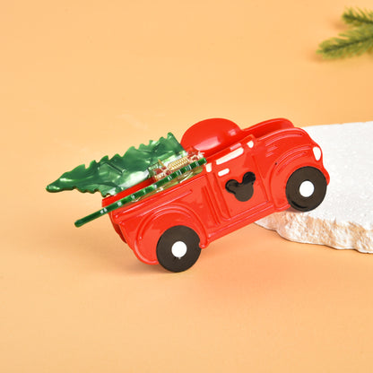 Acetate Hair Claw Clips – Christmas Wreath, Santa Hat, Holiday Truck & Colorful Fish Styles, Everyday Hair Accessories & Gifts