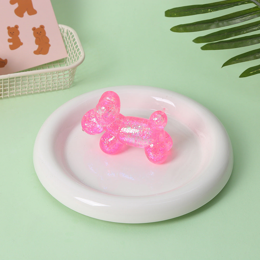 Balloon Dog Squishy Toy Slow Rising Stress Relief Squeeze Toy
