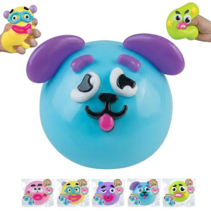Dog Face Swap Squishy Realistic Stress Relief Squeeze Toy
