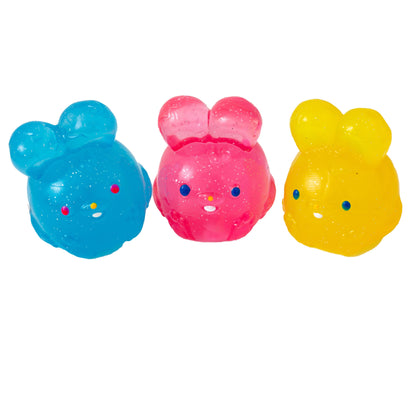Kids Jelly Sensory Toy Gift Box | 12-Piece Fidget Toy Set | Popsicles, Pizza, Ice Cream & Bunny