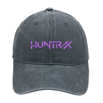 K-Pop Demon Hunter HUNTR/X Embroidered Washed Baseball Cap – Unisex Casual Hat