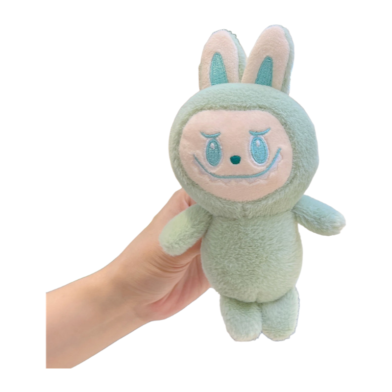 Labubu Plush Keychain – Cute Stuffed Doll Bag Charm & Universal Key Ring Accessory
