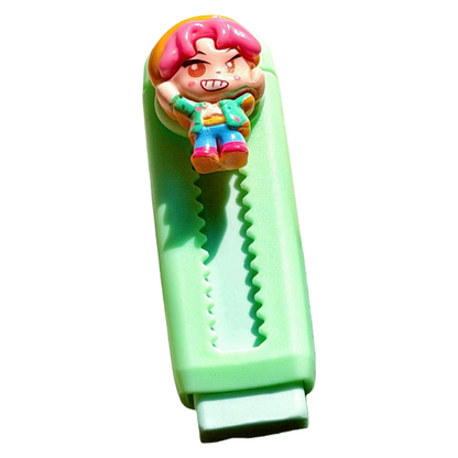 K-POP Demon Hunter Cartoon Slide Eraser Dust-Free School Stationery for Kids & Students