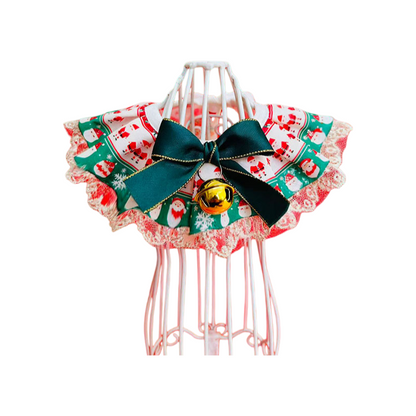 Christmas Pet Bandana – Holiday Dog and Cat Triangle Scarf, Festive Bib Neck Accessory