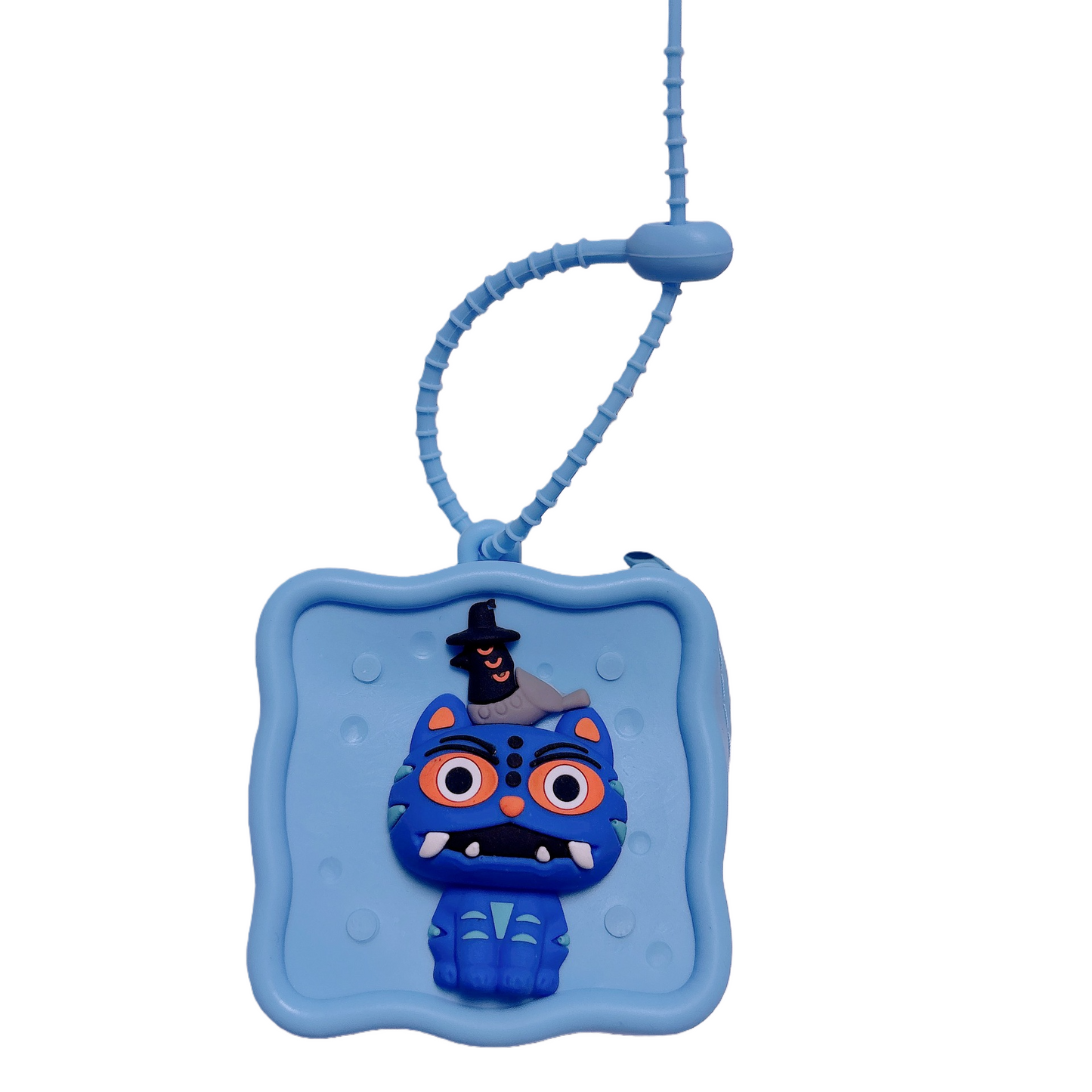 K-pop Demon Hunters Coin Purse Keychain Silicone Wallet Charm Zipper 5 Styles