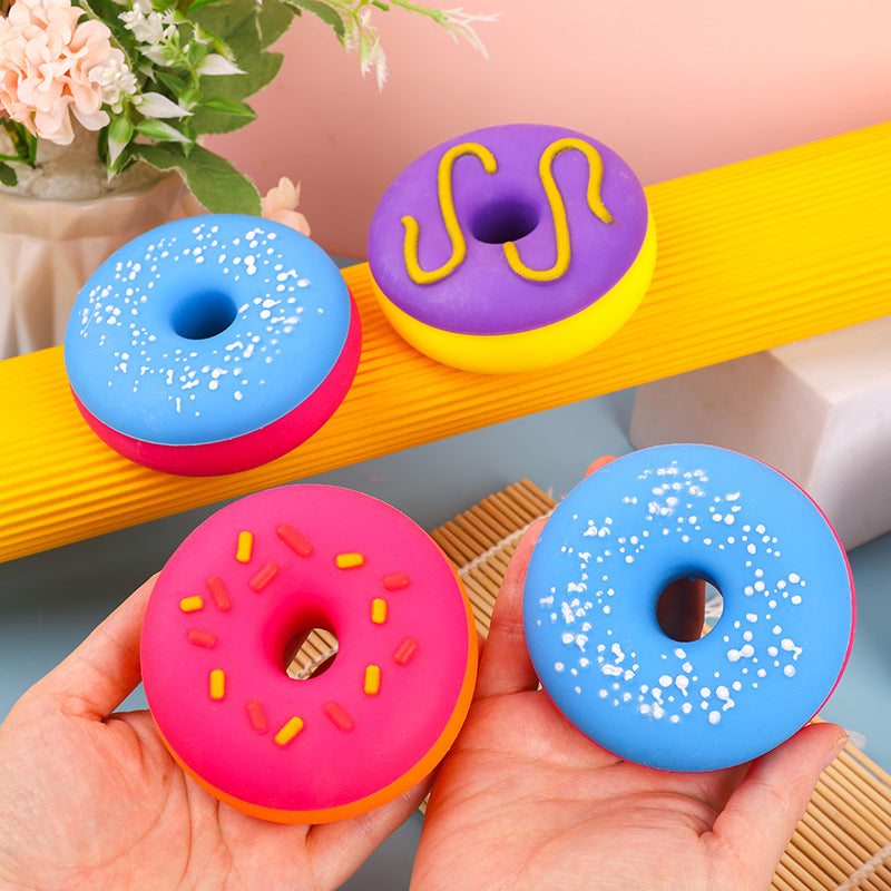 Donut Stress Ball Vent Stress Ball Vigorously Pin Squishy Toy
