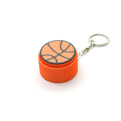 3D Printed Clicker Ball Keychain Stress Relief Fidget Pendant