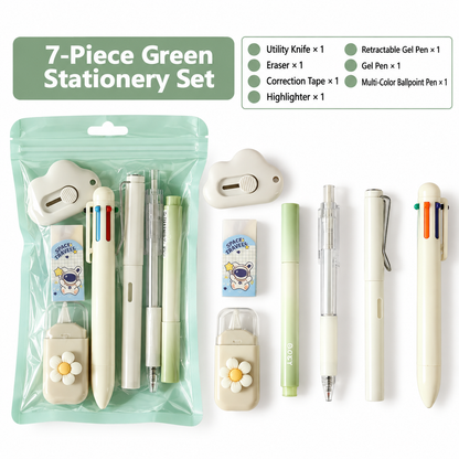 Cute Stationery Gift Sets – 4, 5 & 7-Piece School & Office Supplies