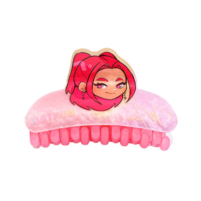 Kpop Demon Hunters Saga Boy Band Mermaid Color Hair Claw Anime Character Hair Accessory