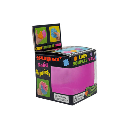 Nice Cube Translucent Colors Slow Rising Stress Relief Squeeze Toy Boxed Set