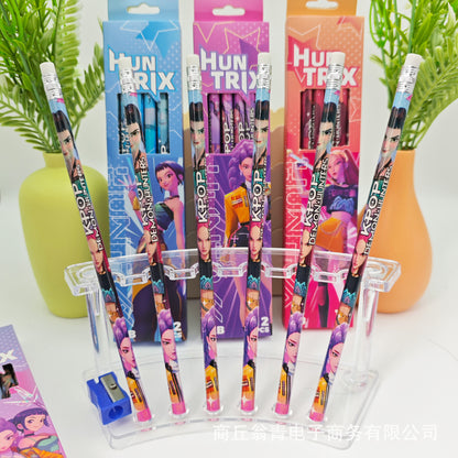 K-Pop Witch Hunter 2B Pencil Set Boxed 12-Pack Creative Merch Stationery