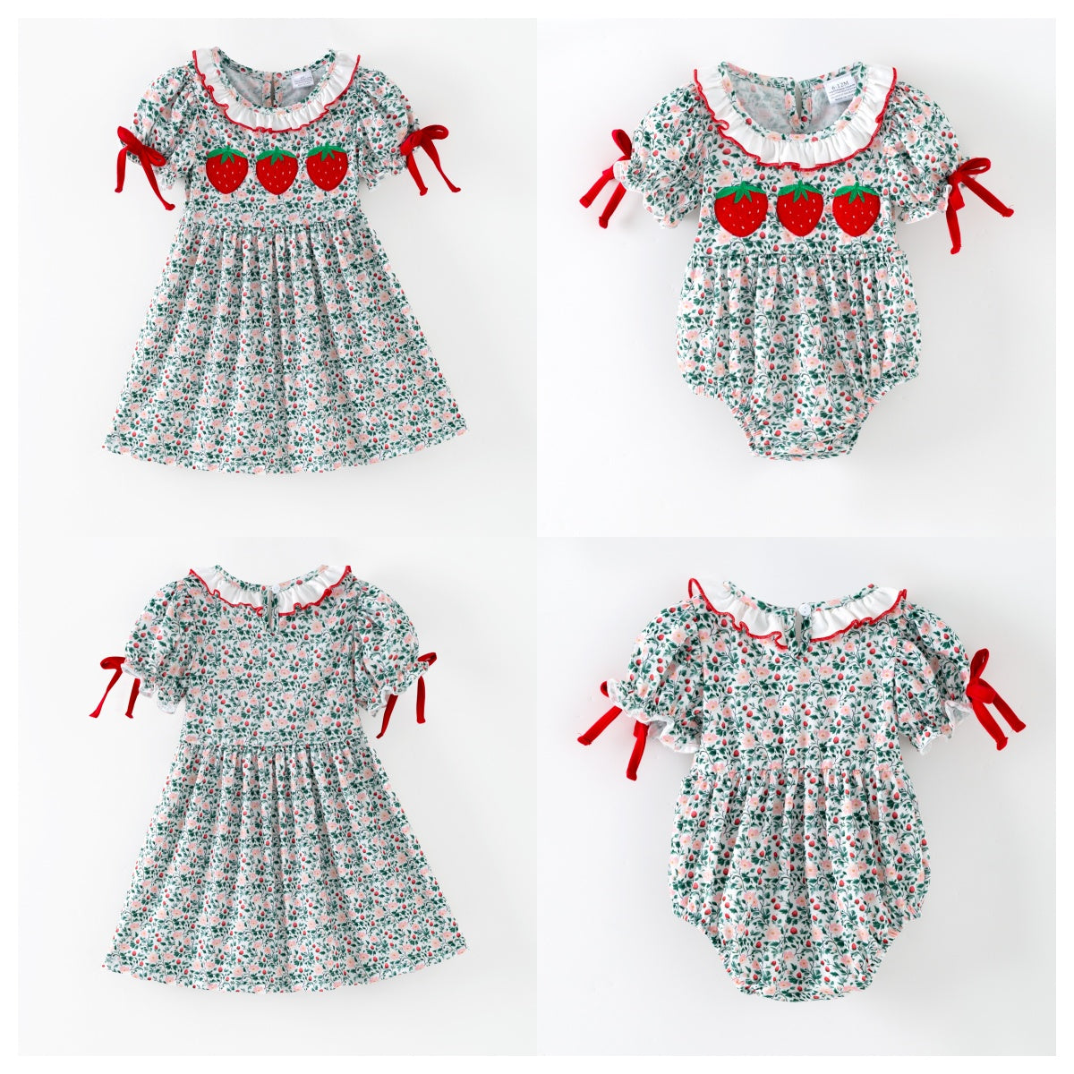 2026 Spring/Summer Strawberry Smocked Embroidery Collection – Now In Stock