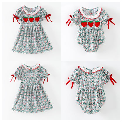 2026 Spring/Summer Strawberry Smocked Embroidery Collection – Now In Stock