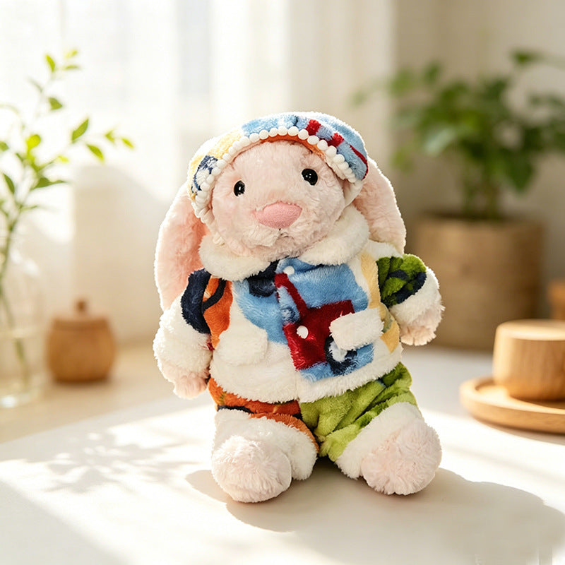 30cm (11.8 in) Bunny Doll Clothes – Lace Dresses & Cozy Outfits, Clothes Only