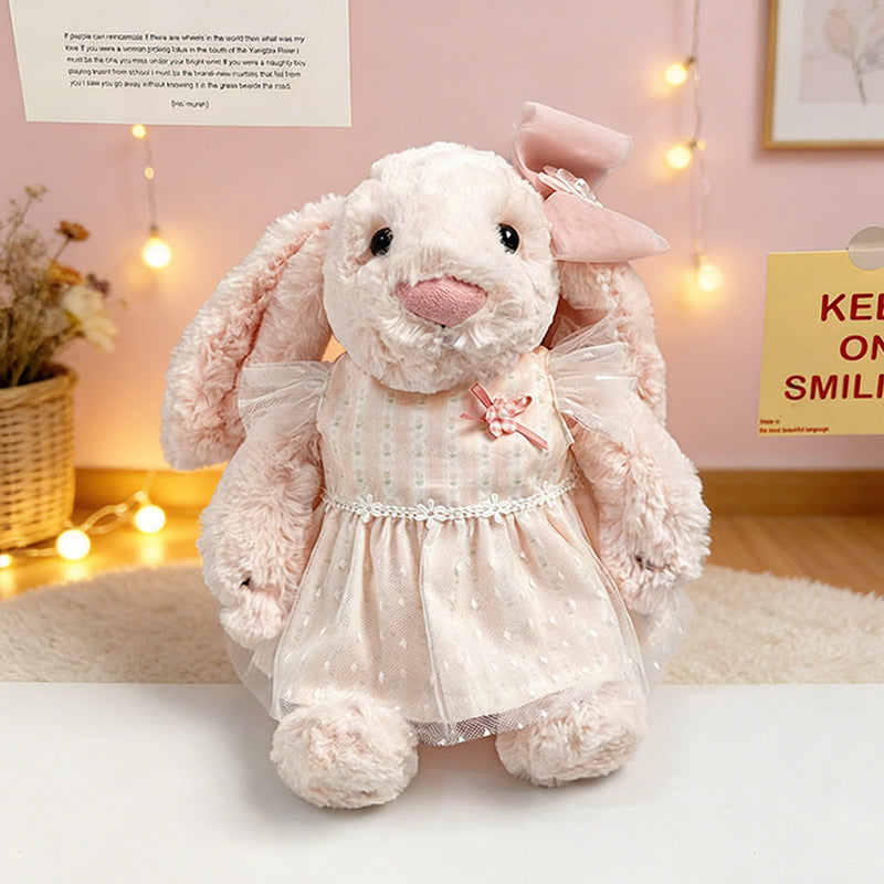 30cm (11.8 in) Bunny Doll Clothes – Lace Dresses & Cozy Outfits, Clothes Only