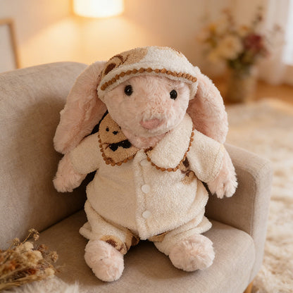 30cm (11.8 in) Bunny Doll Clothes – Lace Dresses & Cozy Outfits, Clothes Only