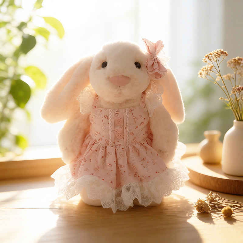 30cm (11.8 in) Bunny Doll Clothes – Lace Dresses & Cozy Outfits, Clothes Only