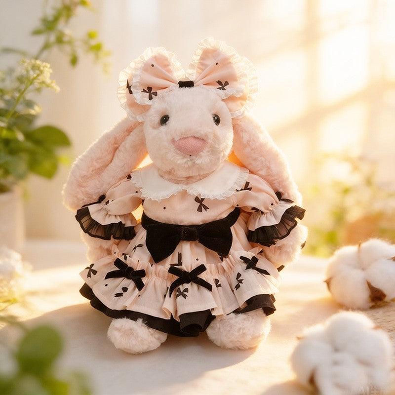 30cm (11.8 in) Bunny Doll Clothes – Lace Dresses & Cozy Outfits, Clothes Only