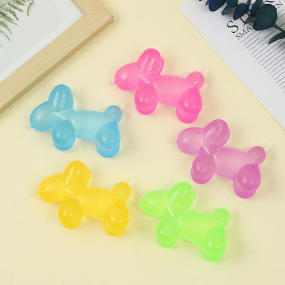 Balloon Dog Squishy Toy Slow Rising Stress Relief Squeeze Toy
