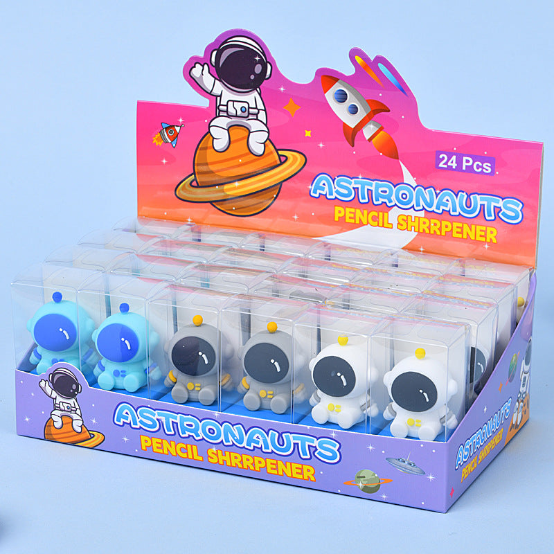 Cute Themed Pencil Sharpeners – 24-Piece Retail Display Box