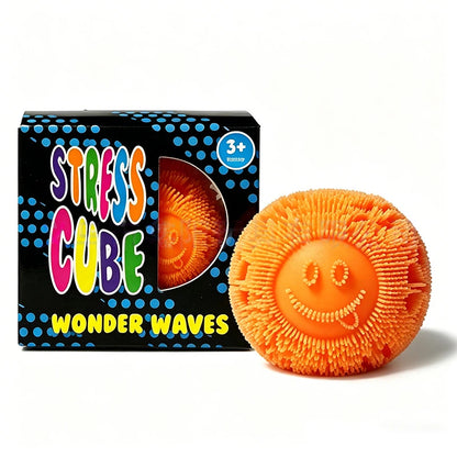Stress Cube Fuzz Ball Wonder Wave Squishy Toy