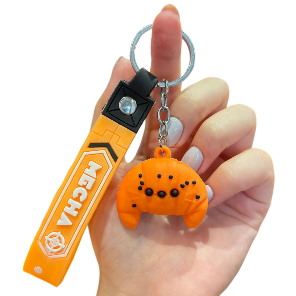 Food & Dessert Butter, Cheese & Bao Bun Keychains Silicone Bag Charms & Accessories