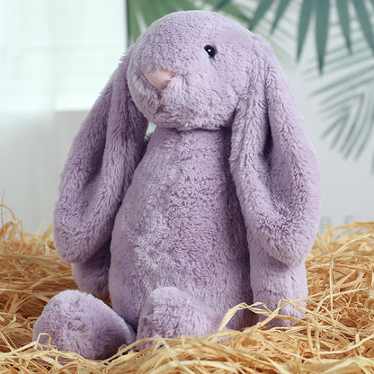 Soft Plush Bunny Rabbit Toy Classic Floppy Ears Stuffed Animal, Cuddly Gift for All Ages