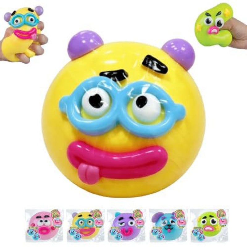 Dog Face Swap Squishy Realistic Stress Relief Squeeze Toy