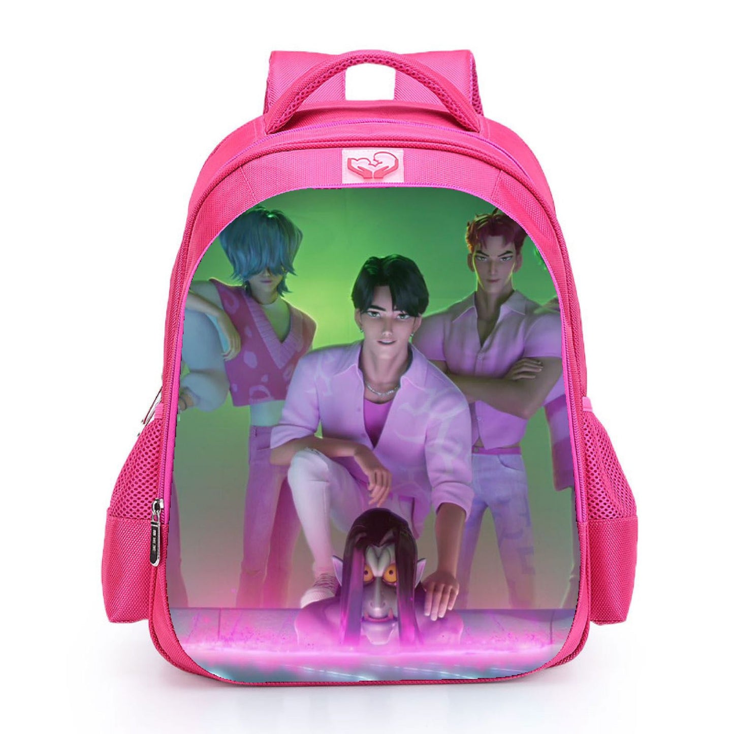 Kpop Demon Hunters Backpack – Kids & Adults, Large Capacity, Small/Medium/Large Sizes