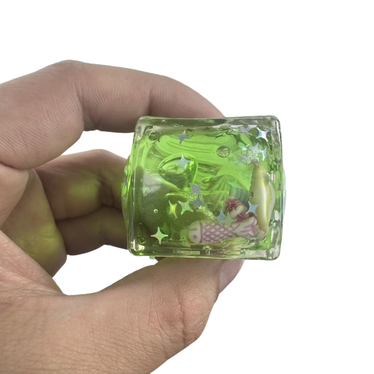 Underwater World Ice Cube Squishy Slow Rising Stress Relief Fidget Toy