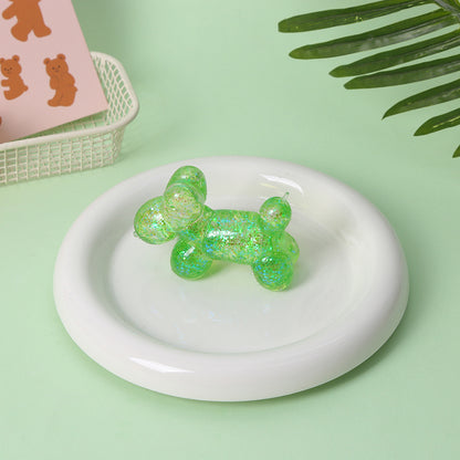 Balloon Dog Squishy Toy Slow Rising Stress Relief Squeeze Toy