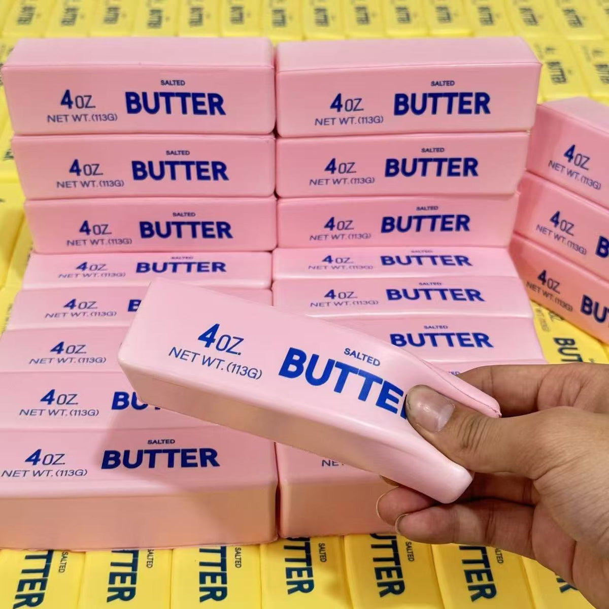 Realistic Butter Stick Squishy Slow Rising Stress Relief Sensory Fidget Toy