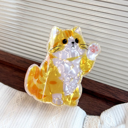 Cute Animal Hair Claw Clips – Cat & Dog Hair Accessories for Women & Girls, Novelty Gift