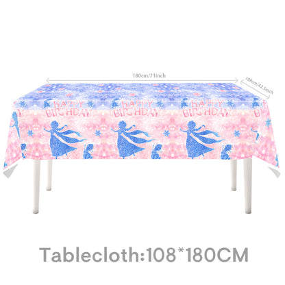 Frozen Winter Wonderland Kids Birthday Party Decorations Snowflake Balloon Garland, Banner & Party Supplies