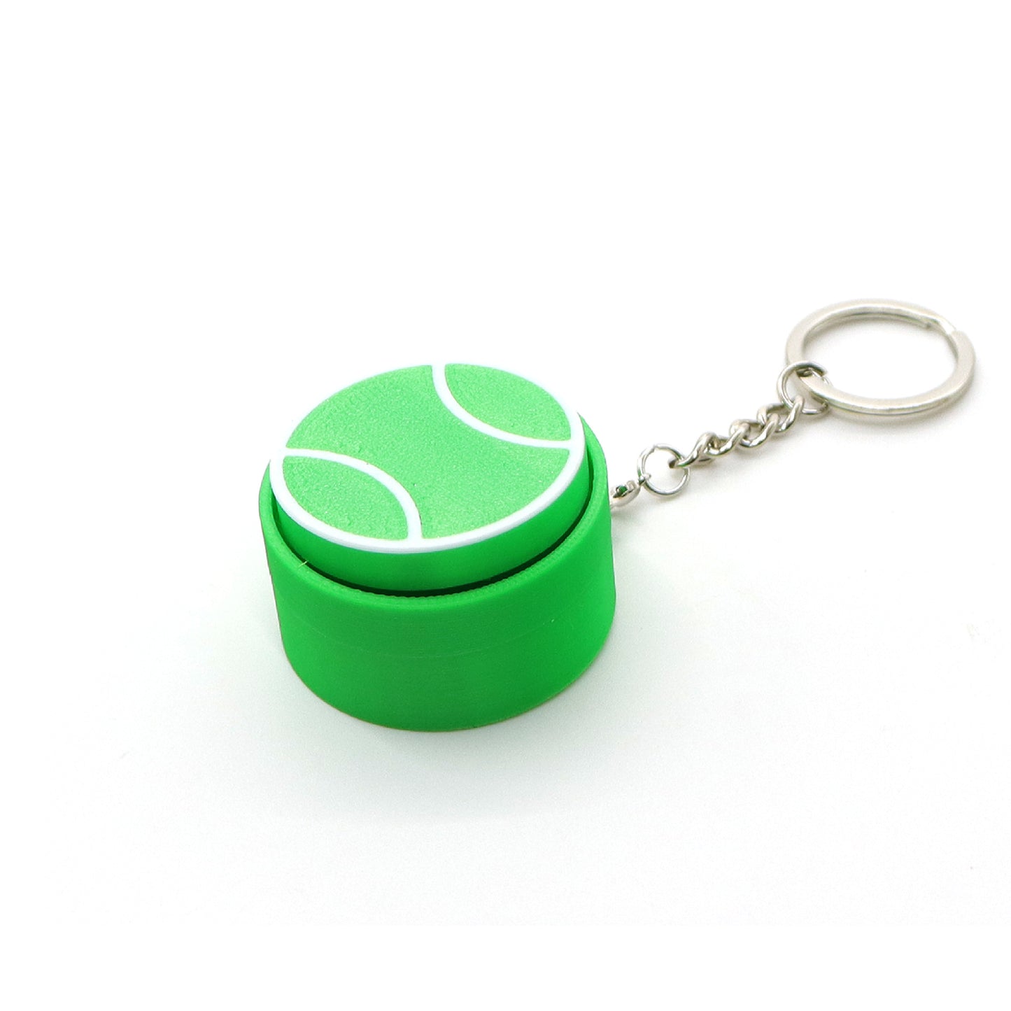 3D Printed Clicker Ball Keychain Stress Relief Fidget Pendant